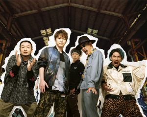 FLOW、TAKE(Gt)、KOHSHI(Vo)、KEIGO(Vo)が「初めて立ったステージ」は