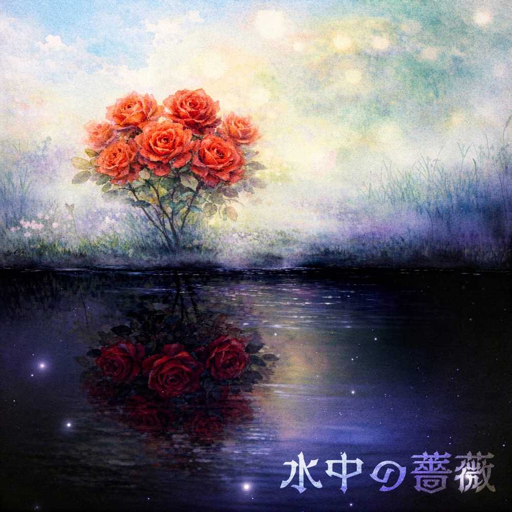「水中の薔薇」