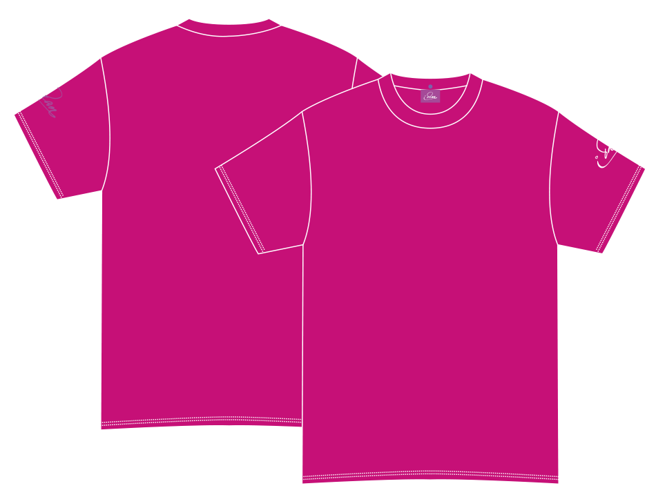 伊藤 蘭 Tシャツ ピンク
