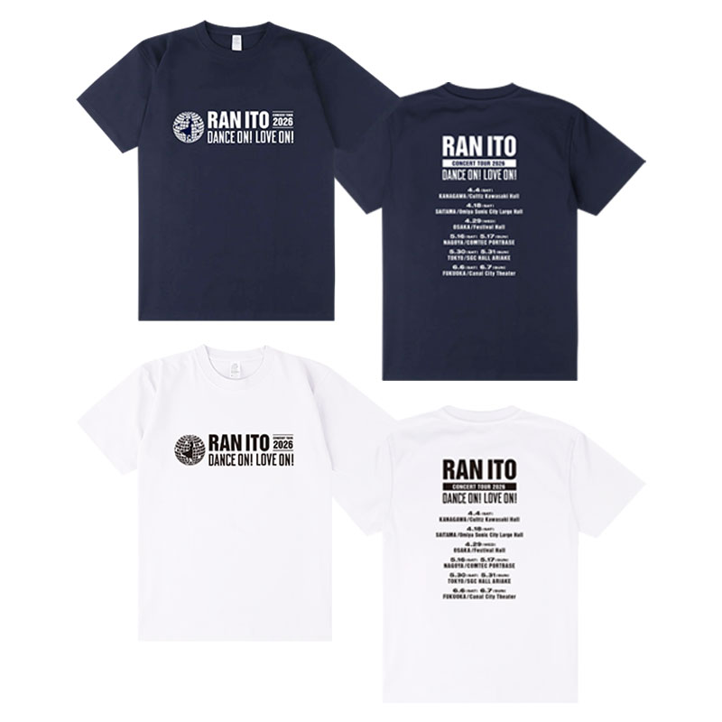 Dance on！Love on！ツアーTシャツ