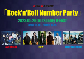 DISK GARAGE LIVE 「Rockn'Roll Number Party」
