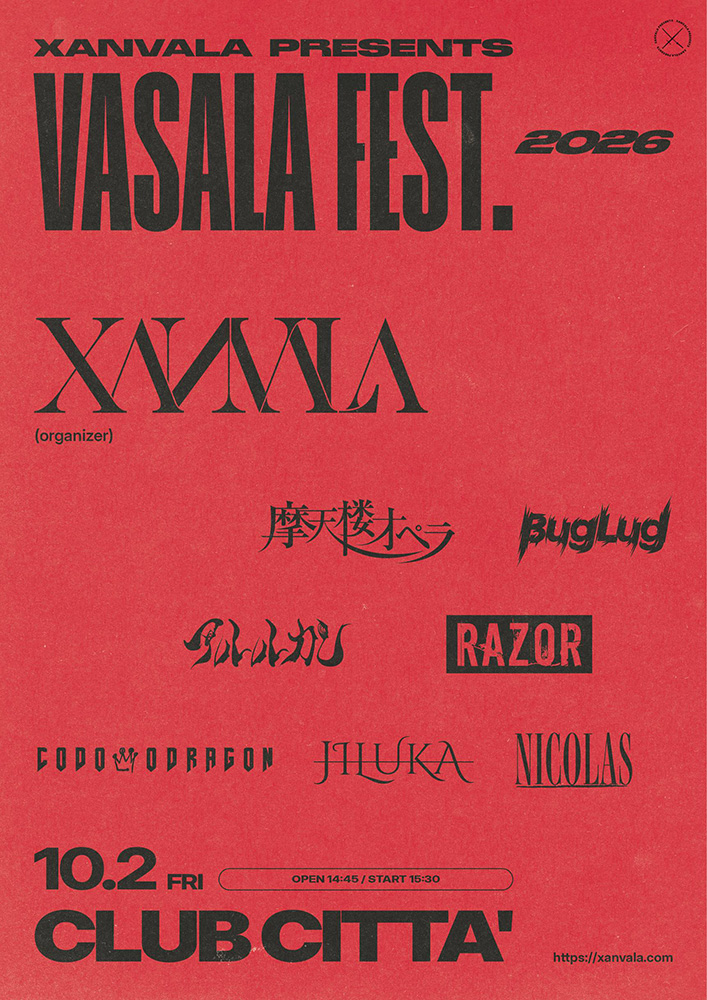 XANVALA PRESENTS “VASALA FEST.2026